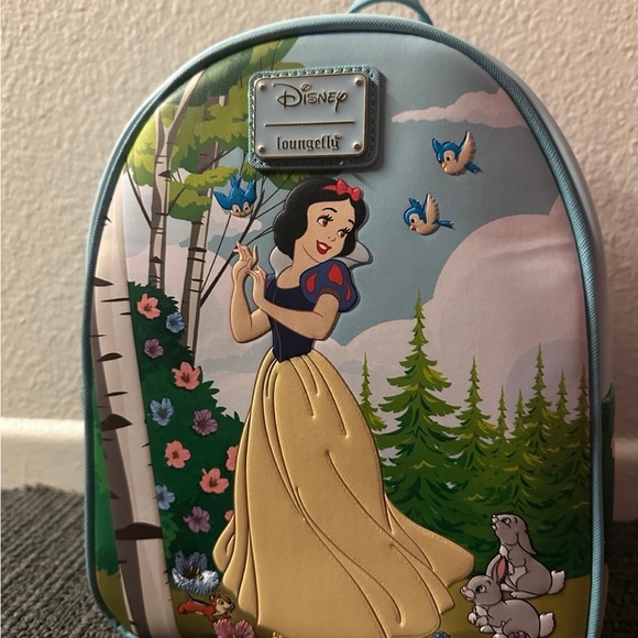 Snow White and the seven dwarfs Disney Loungefly Mini Backpack and wallet set main image 6